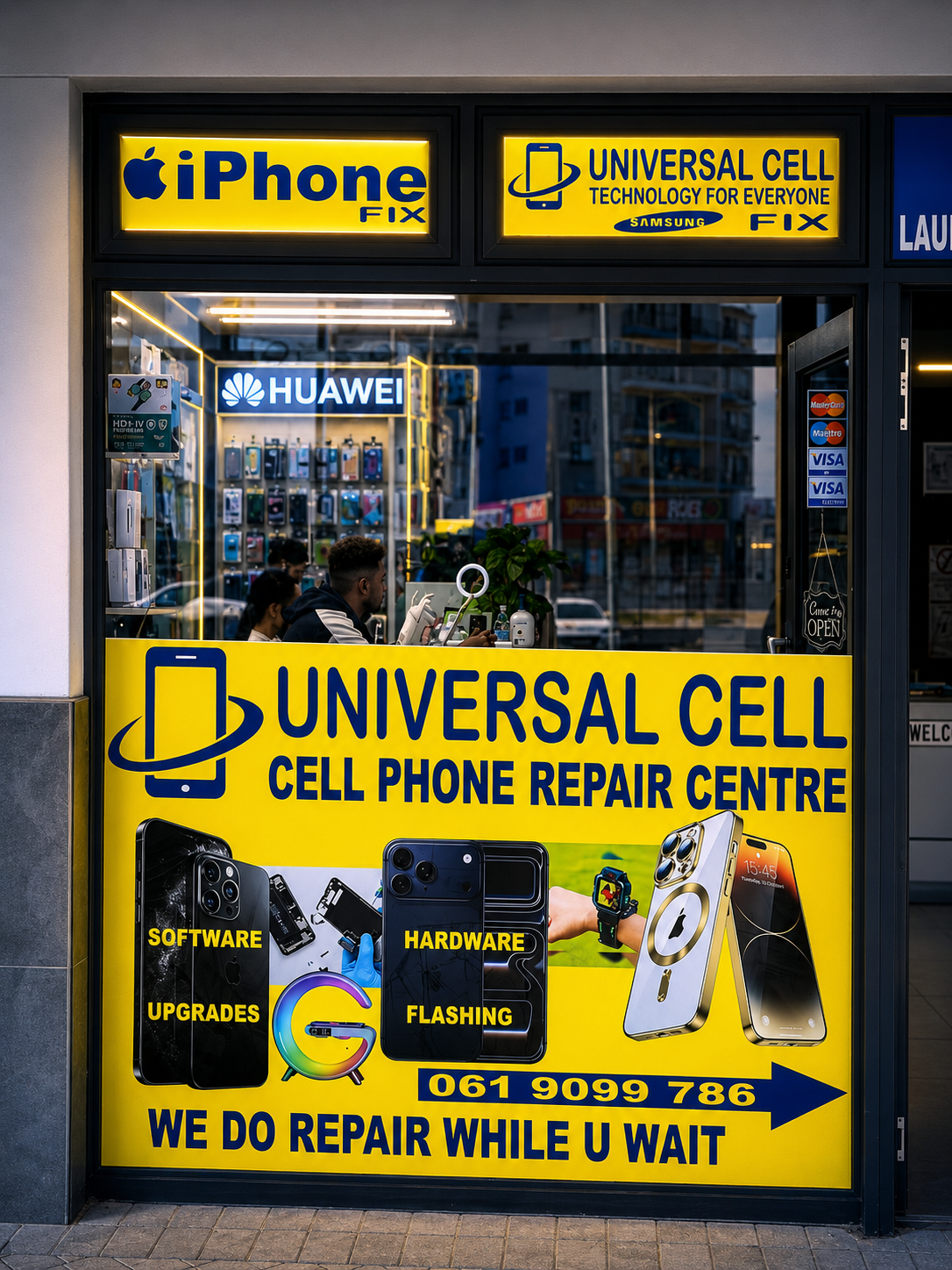Trading in an older phone for a new device